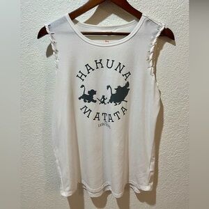 Disneys Lion King Hakuna Matata tank top
